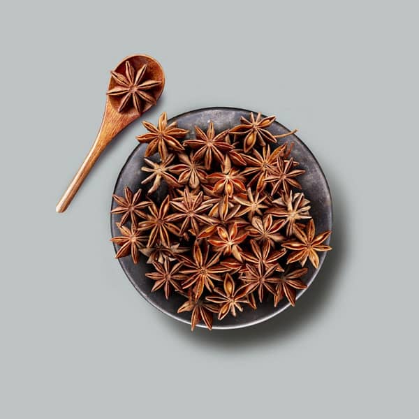 Star anise plate